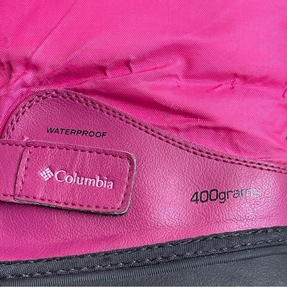 Columbia Powerbug Forty Waterproof Insulated Winter Snow Boots Girls Size 4